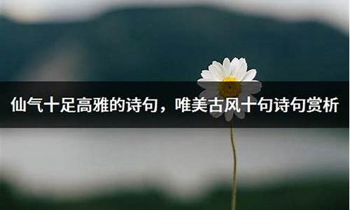 仙气十足高雅的成语意思是_仙气十足高雅的成语意思是什么